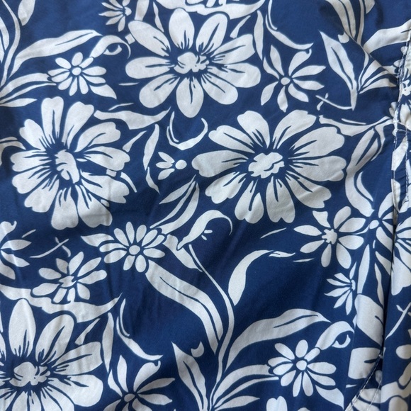VTG! 90’s Y2K Tommy Jeans Men's Floral Swim Trunks Blue XL Summer Beachwear - Picture 3 of 7
